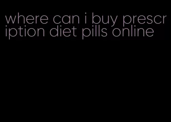 where can i buy prescription diet pills online