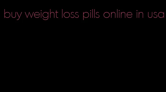 buy weight loss pills online in usa