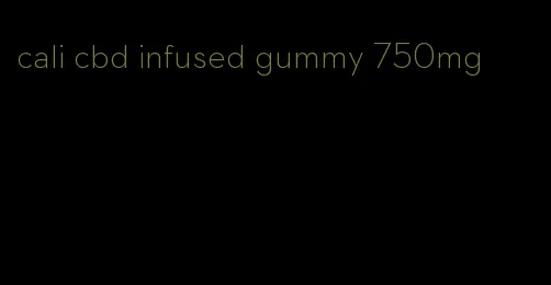 cali cbd infused gummy 750mg