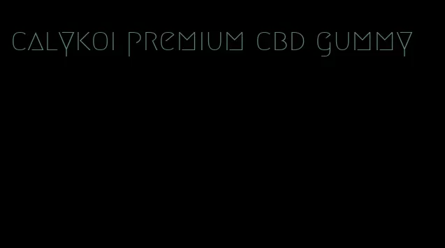 calykoi premium cbd gummy