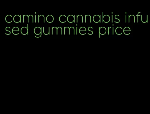 camino cannabis infused gummies price