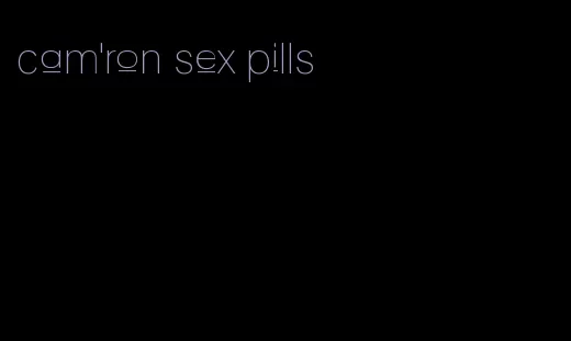 cam'ron sex pills