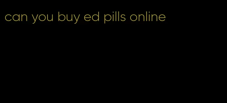 can you buy ed pills online