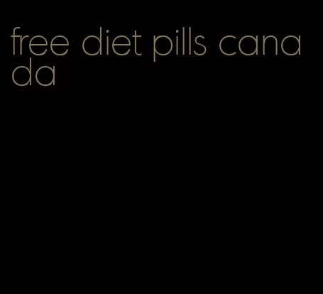 free diet pills canada