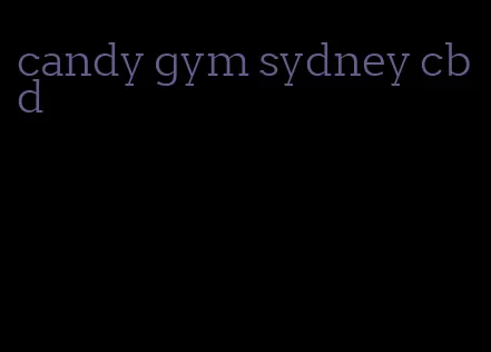 candy gym sydney cbd