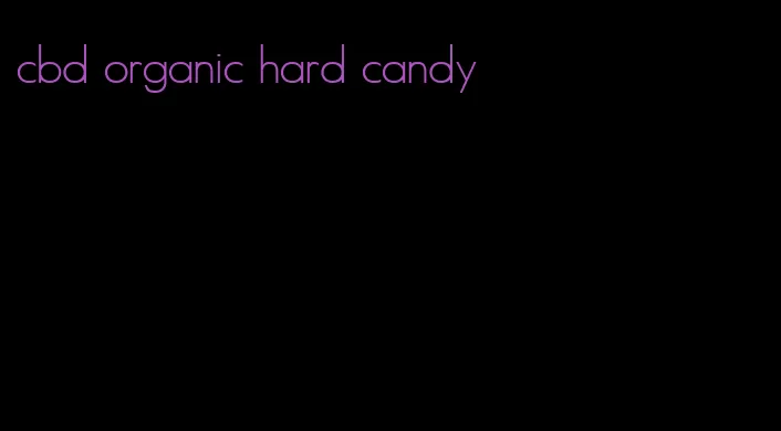 cbd organic hard candy