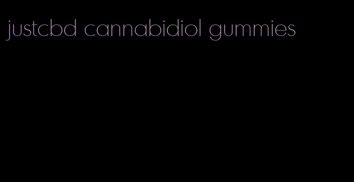 justcbd cannabidiol gummies