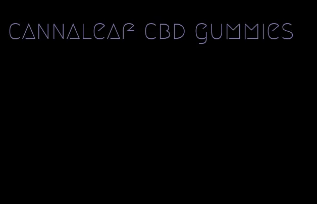 cannaleaf cbd gummies