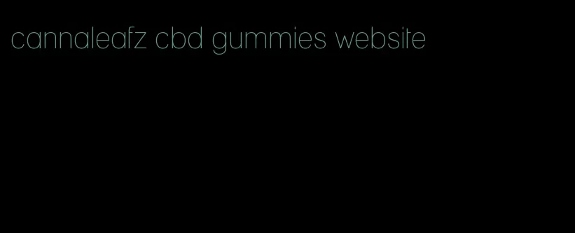 cannaleafz cbd gummies website