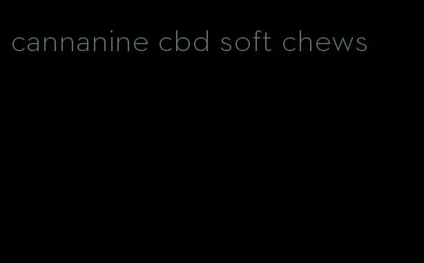 cannanine cbd soft chews