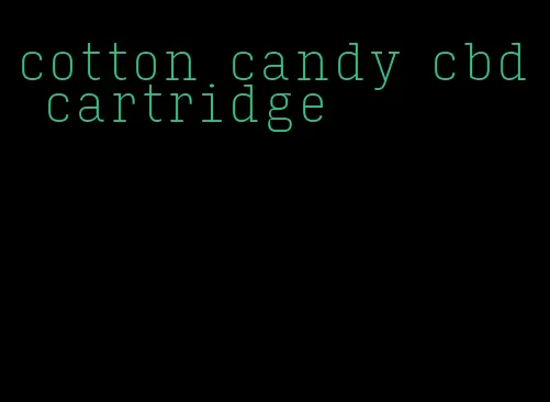 cotton candy cbd cartridge