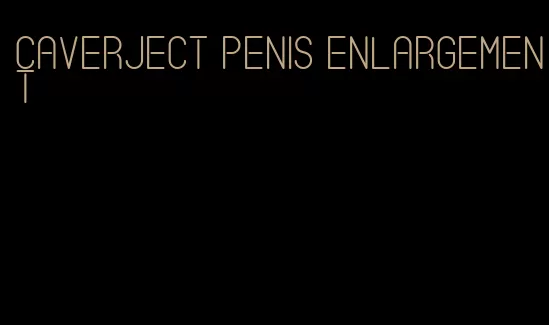 caverject penis enlargement