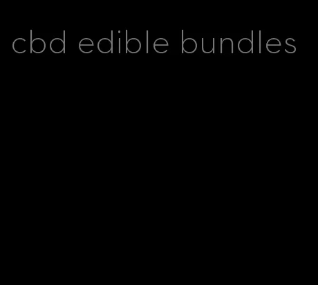 cbd edible bundles