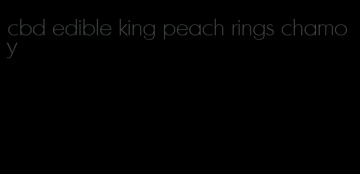 cbd edible king peach rings chamoy