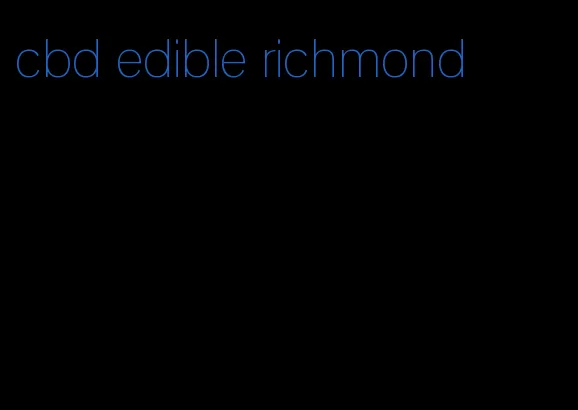 cbd edible richmond