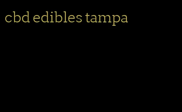 cbd edibles tampa