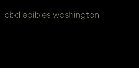 cbd edibles washington