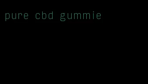 pure cbd gummie