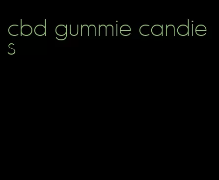 cbd gummie candies