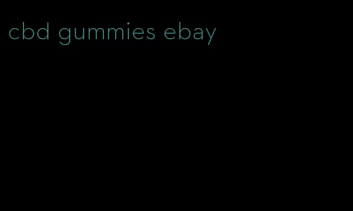 cbd gummies ebay