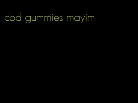 cbd gummies mayim