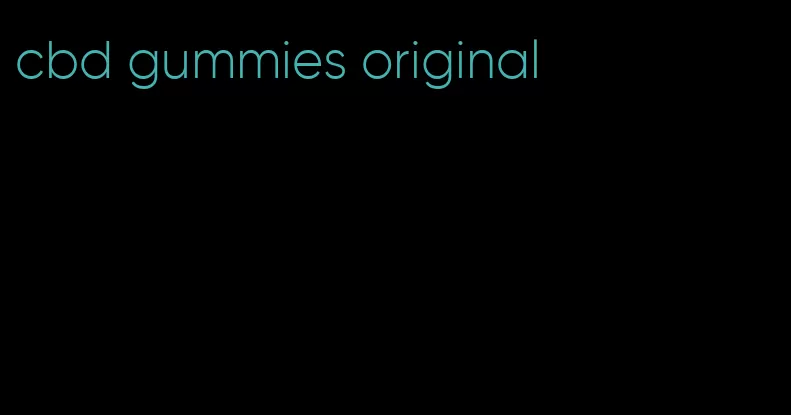 cbd gummies original