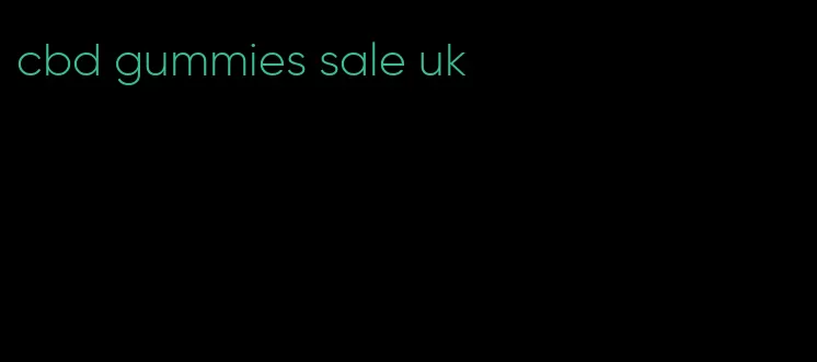 cbd gummies sale uk