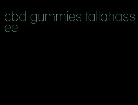 cbd gummies tallahassee