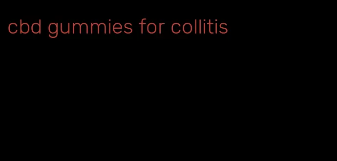 cbd gummies for collitis