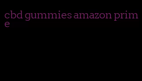 cbd gummies amazon prime