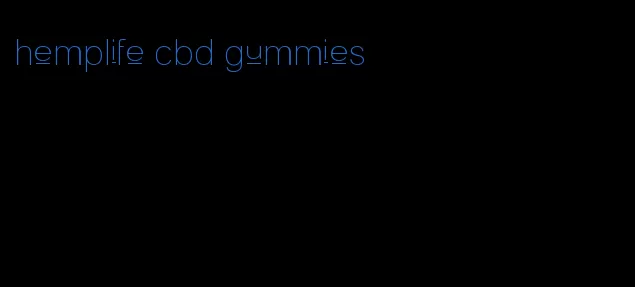 hemplife cbd gummies