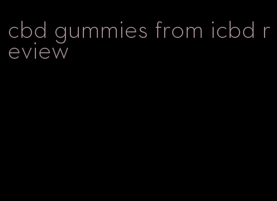 cbd gummies from icbd review