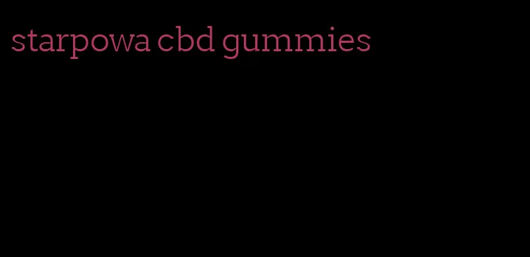 starpowa cbd gummies