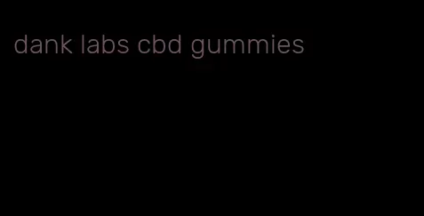 dank labs cbd gummies