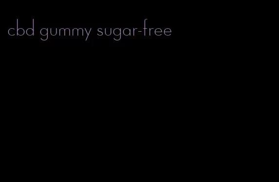 cbd gummy sugar-free