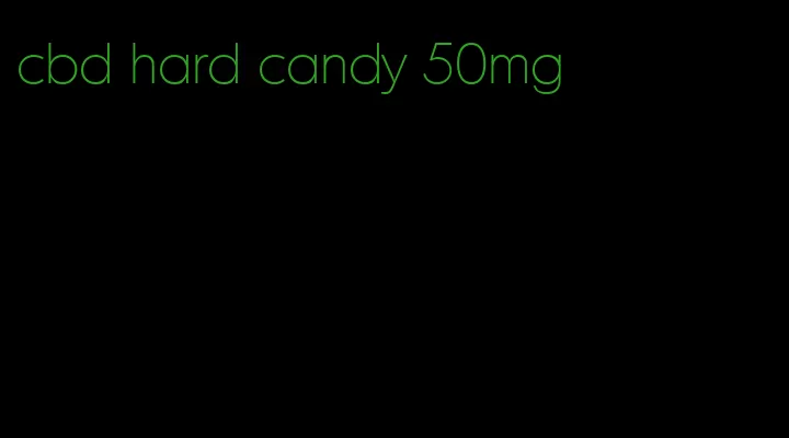 cbd hard candy 50mg