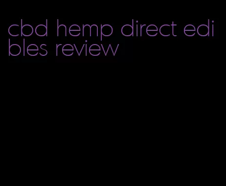 cbd hemp direct edibles review