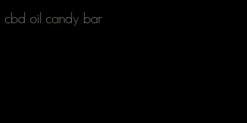 cbd oil candy bar