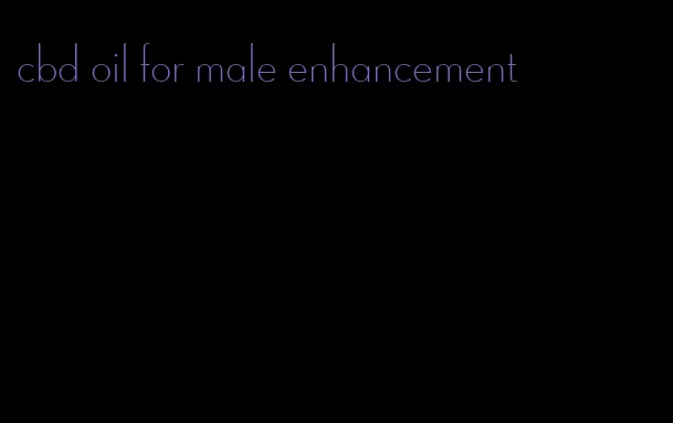 cbd oil for male enhancement