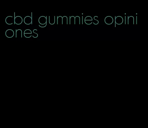 cbd gummies opiniones