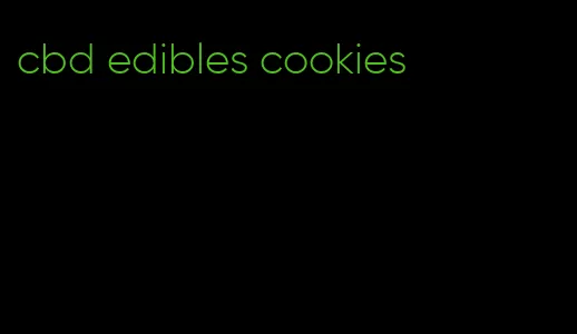 cbd edibles cookies