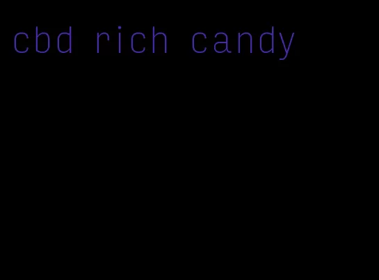 cbd rich candy