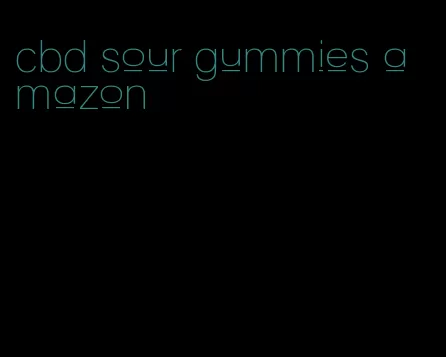 cbd sour gummies amazon