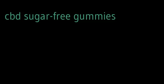 cbd sugar-free gummies