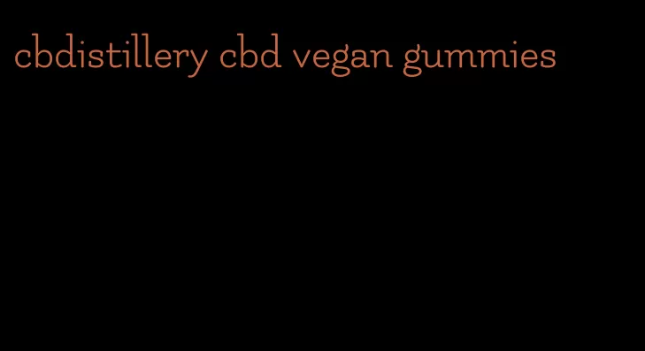 cbdistillery cbd vegan gummies