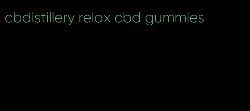 cbdistillery relax cbd gummies