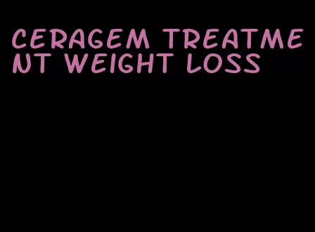 ceragem treatment weight loss