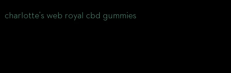 charlotte's web royal cbd gummies