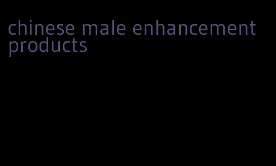 chinese male enhancement products