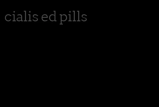 cialis ed pills